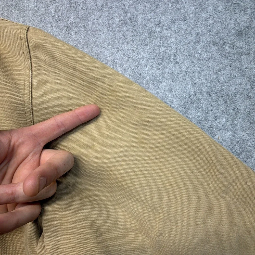 Vintage American Eagle Jacket Mens XXL Sherpa Lined Canvas Chore Barn Coat